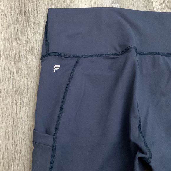 Fabletics Powerhold Leggings - Deepest Sea Size M / L (27) - Side Pockets - Picture 7 of 7
